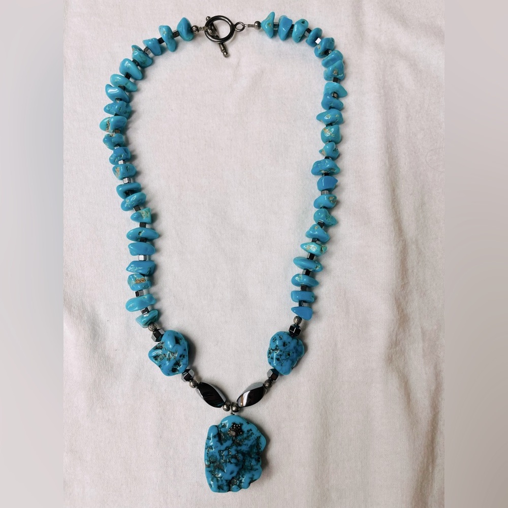 Sleeping Beauty Turquoise Necklace
